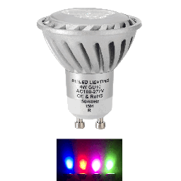 4W LED Color GU10 - Green