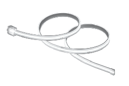 11W 230V COB Continuous Dimmable Flex Strip 4000K - 50M