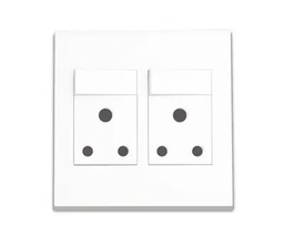 [MATRIX RANGE 16AMP DOUBLE PLUG SWITCH SOCKET] ONESTO MATRTIX RANGE 4X4 16A DOUBLE SWITCH SOCKET OUTLET WHITE