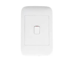 [ORACLE RANGE 1 LEVER 1 WAY LIGHT SWITCH] ONESTO ORACLE RANGE 1 LEVER 1 WAY SWITCH 4X2 WHITE