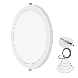 [24W 2in1 IRIS Round Panel  NATURAL WHITE] 24W IRIS Round Panel 4000K