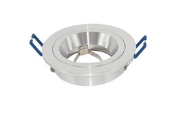 [S-A5828 Aluminium Downlight Fixture Fixed] Aluminium Downlight Fixed Fixture Anti Glare Silver