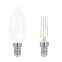 4W Filament LED Bulb Frosted Dim B22 - 4000K